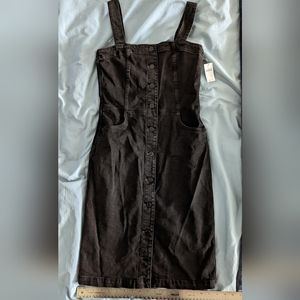 GAP denim overall skirt, NWT